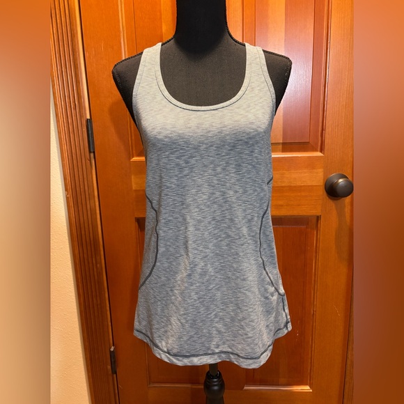 Zella Heathered Gray Women's Tank Top, size M. - Picture 1 of 4